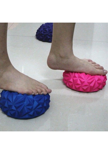 Sarı Stil Yoga Yarım Top Fiziksel Fitness Ekipmanları Egzersiz Dengesi Tükenmez Nokta Masajı Spor Salonu Yoga Için Basamak Taşları Pvc Denge Bölmeleri (Yurt Dışından) indirimleri