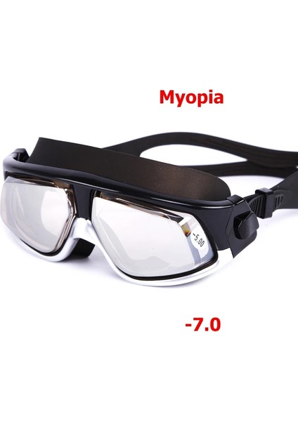 Gri -650 Tarzı Anti Sis Uv Koruma Diyoptri Yüzme Gözlükleri Su Geçirmez Yetişkin Yüzme Gözlükleri Erkek Kadın Polarize Havuz Miyopi Yüzme Gözlükleri (Yurt Dışından) fırsatları