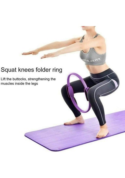 Gök Mavisi Tarzı Yoga Pilates Ring Fitness Magic Circle Profesyonel Eğitim Kas Pilate Ekipmanları Spor Salonu Aksesuarları Ev Egzersizi Için Ürünler (Yurt Dışından)