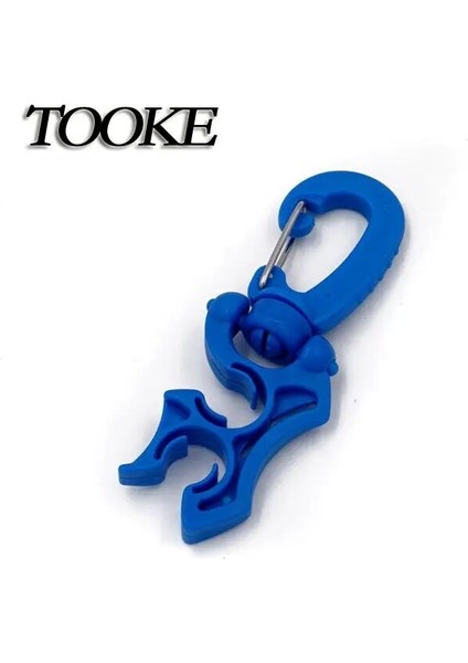 Mavi Stil Tüplü Dalış Regülatörü Çift Bcd Klipsli Hortum Tutacağı Tokalı Kanca Şnorkel Çift Bcd Klips Regülatörü Tutucu Toka Kancası (Yurt Dışından)