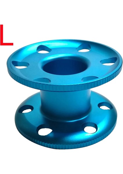 Mavil Tarzı 8.4cm Tüplü Dalış Parmak Makarası Boş Makara Sualtı Ekipmanları Teknik Batık Dalış Alüminyum (Yurt Dışından)