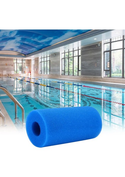 Havuz Köpüğü Filtre Stili Yüzme Havuzu Filtresi Sünger Yeniden Kullanılabilir Intex Için Yıkanabilir A Tipi Temiz Havuz Aksesuarları Köpük Biyoköpük Temizleme Süngeri Kartuşu (Yurt Dışından) fırsatları