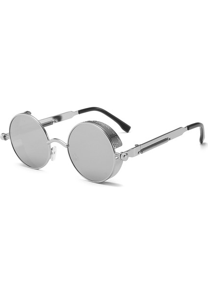 No.4 Tarzı Moda Retro Yuvarlak Güneş Gözlüğü Kadın Güneş Gözlükleri Lens Alaşım Çocuklar Güneş Gözlüğü Kadın Gözlük Çerçevesi Sürücü Gözlüğü Araba Aksesuarları (Yurt Dışından)