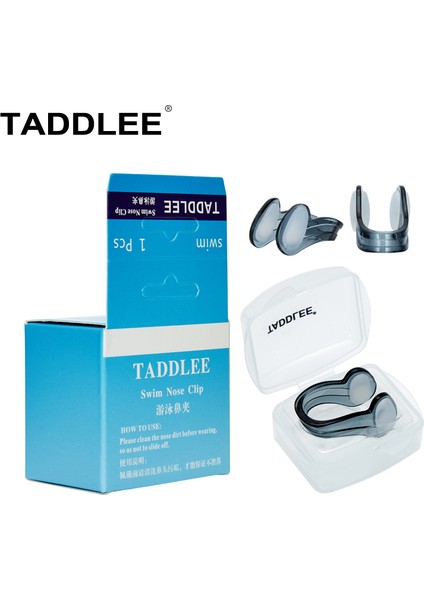 Kırmızı Stil Taddlee Yüzme Burun Klipleri Fişler Yetişkin Burun Koruması Rekabet Koruyucusu Su Geçirmez Silikon (Yurt Dışından) fiyatları