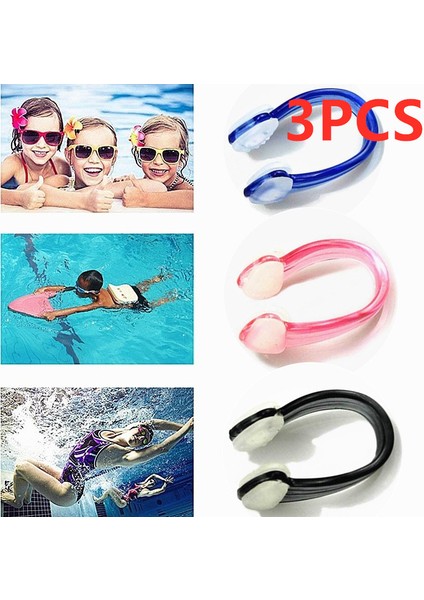 3 Adet Bir Set Stili 2021 Yeni Silikon Yüzme Burun Clwimming Kulak Tıkaçları Çocuklar Için Su Geçirmez Burun Klipleri Yetişkin Yüzme Malzemeleri (Yurt Dışından) fiyatları