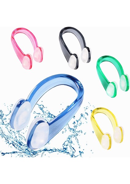 3 Adet Bir Set Stili 2021 Yeni Silikon Yüzme Burun Clwimming Kulak Tıkaçları Çocuklar Için Su Geçirmez Burun Klipleri Yetişkin Yüzme Malzemeleri (Yurt Dışından) modelleri