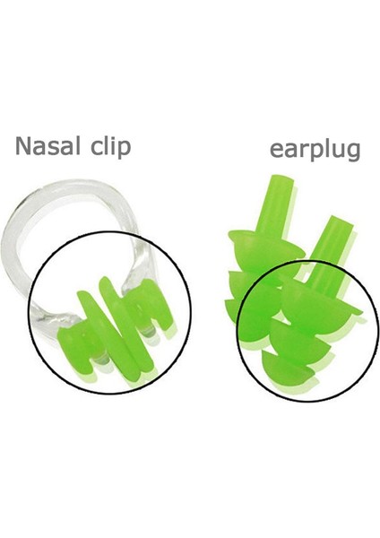 Siyah Stil Su Geçirmez Burun Klipsi Kulak Tıkacı Kulak Tıkaçları Yüzme Su Sporları Koruyucusu (Yurt Dışından) fiyatları