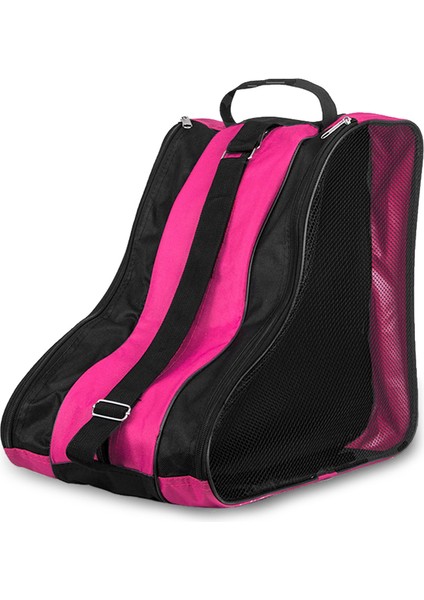 Pembe 2 Tarzı 3 Katmanlar Nefes Alabilir Paten Taşıma Çantası Durumda Çocuklar Paten Tek Sıra Tekerlekli Paten Buz Pateni Paten Çantası Durumda Paten Saklama Çantası (Yurt Dışından) modelleri