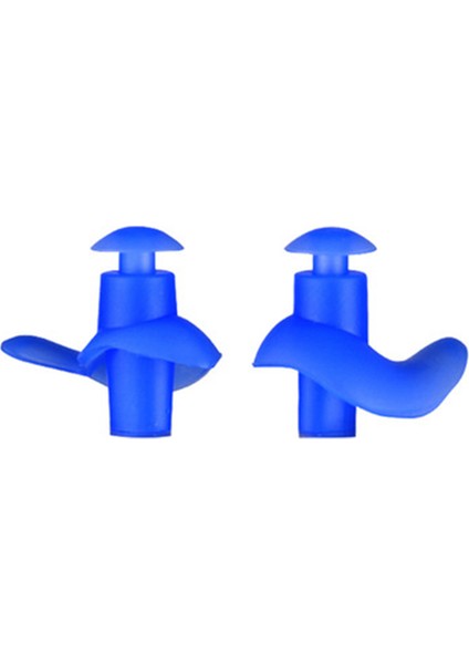 Mavi Stil Yumuşak Kulak Tıkaçları Silikon Su Geçirmez Kulak Tıkacı Toz Geçirmez Kulak Çevresel Spor Fişleri Dalış Su Sporları Yüzme Havuzu Aksesuarları (Yurt Dışından)