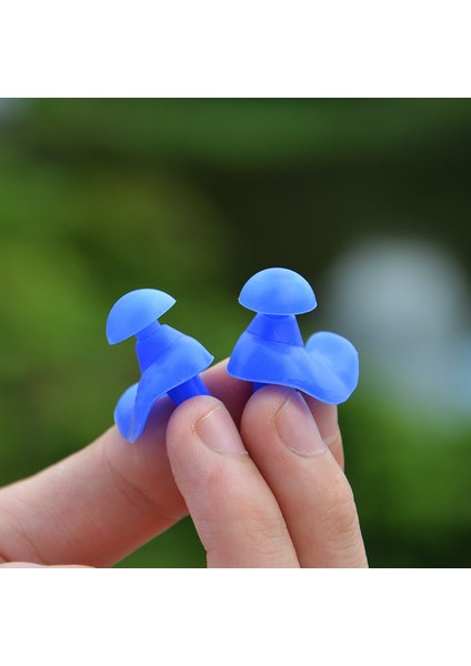 Mavi Stil Yumuşak Kulak Tıkaçları Silikon Su Geçirmez Kulak Tıkacı Toz Geçirmez Kulak Çevresel Spor Fişleri Dalış Su Sporları Yüzme Havuzu Aksesuarları (Yurt Dışından) modelleri