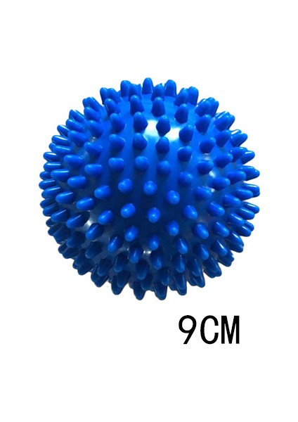 Mavi 9cm Tarzı Dikenli Masaj Topları Pvc Fitness Eğitimi Taşınabilir Fizyoterapi Topu Tetik Noktası Kirpi Topu Masaj Topu Eller Ayaklar Için (Yurt Dışından)