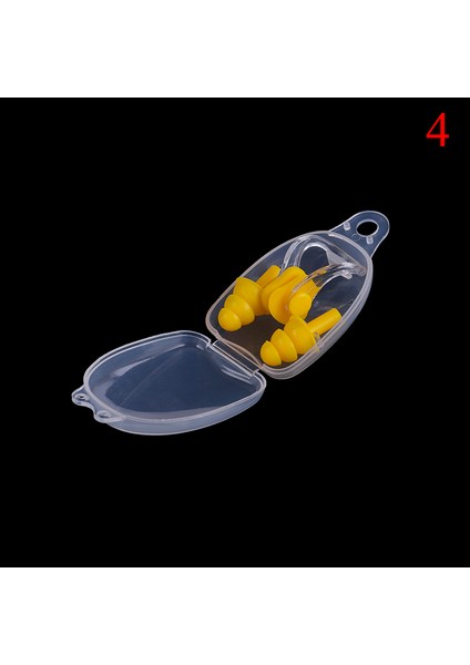 N4 Stili Yumuşak Yüzme Kulak Tıkaçları Burun Klipsi Kılıf Koruyucu Su Korumasını Önler Kulak Tıkacı Su Geçirmez Yumuşak Silikon Yüzmek Dalış Malzemeleri (Yurt Dışından)