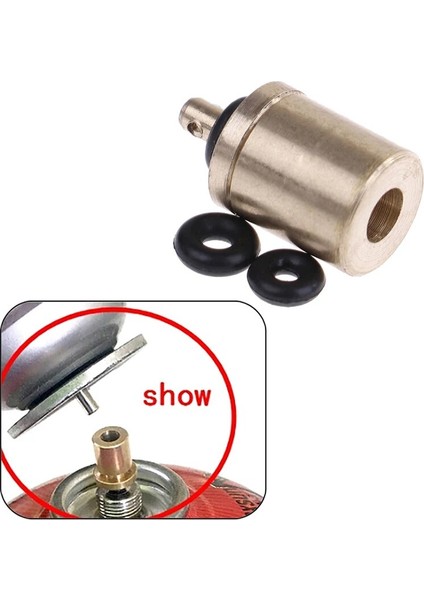 1 Adet Gaz Dolum Adaptörü Açık Kamp Sobası Gaz Silindiri Gaz Tankı Gaz Er Aksesuarları Yürüyüş Şişirmek Bütan Teneke Kutu (Yurt Dışından)