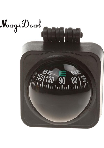 Magideal Ayarlanabilir 1 Adet Navigasyon Panosu Araba Pusula Bisiklet Yürüyüş Yönü Işaretleme Kılavuz Topu Açık Araba Tekne Kamyonu (Yurt Dışından)