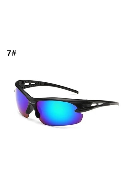 No.7 Tarzı Sıcak Spor Erkekler UV400 Bisiklet Gözlük Erkek Bisiklet Güneş Gözlüğü Kadın Bisiklet Mtb Güneş Gözlüğü Bisikletler Için Oculos Ciclismo Gözlük (Yurt Dışından)