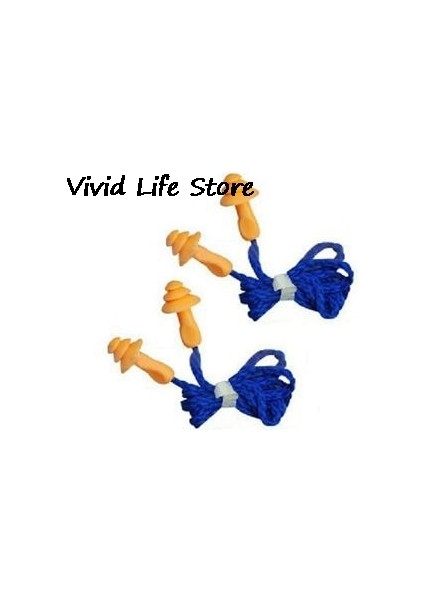 Oft Silikon Kablolu Yeniden Kullanılabilir Kulak Tıkaçları Yıkanabilir Gürültü Koruması Işitme Koruması Kulak Tıkaçları 3m Anti 25DB Gürültü (Yurt Dışından)