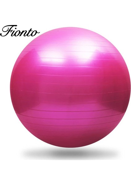 Kırmızı 55CM Tarzı cm Yoga Topu Fitness Ebelik Pvc Top Pilates Denge Topu Jimnastik Hamile Kadın Teslimat Egzersizi (Yurt Dışından)