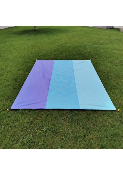 Mavi Stil 145X150CM cm Taşınabilir Cep Mat Su Geçirmez Kum Plaj Mat Açık Kamp Ekipmanları Katlanır Battaniye Picknick Çadır Örtüsü (Yurt Dışından) indirimleri