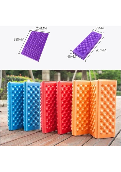 Turuncu Tarzı Menfly Kamp Minderi Doğa Yürüyüşü Için Taşınabilir Kum Plaj Battaniyesi Su Geçirmez Turist Koltuk Yastığı Katlanabilir 4 Katlı Mat (Yurt Dışından) indirimleri