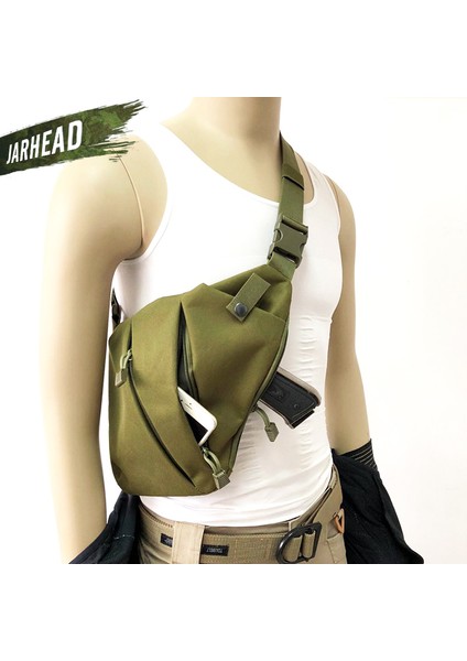 Acu-Sağomuz Stili Açık Taktik Depolama Tabancası Kılıf Omuz Çantaları Erkekler Anti-Hırsızlık Göğüs Çanta Naylon Spor Avcılık Crossbody Tabanca Çantası (Yurt Dışından) fiyatları