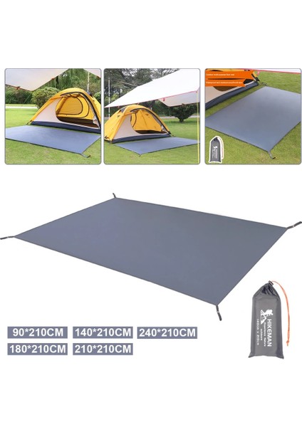 No.5 Tarzı Açık Hava Suya Dayanıklı Kamp Tarp Kalın Mat Güneş ve Yağmur Koruma Çadırı Kamp Yürüyüşü Için Muşamba Ayak Izleri (Yurt Dışından) fiyatları