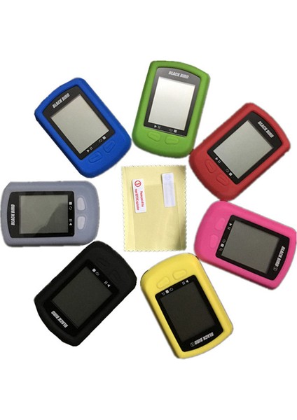 IGS10 BB10 Beyaz Stil Igpsport IGS10, Black Bırd BB10 BB10S Blackbird Gps BB10 Için Evrensel Bisiklet Jel Kılıfı ve Ekran Koruyucu (Yurt Dışından)