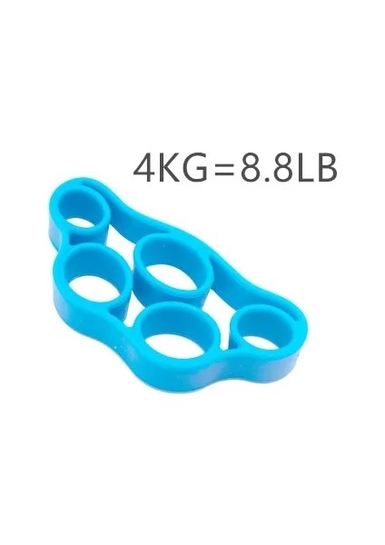 Siyah Stil Licone El Genişletici Parmak El Kavrama Parmak Eğitimi Sedye Eğitmen Mukavemet Direnç Bantları Bilek Egzersiz Fitness (Yurt Dışından)