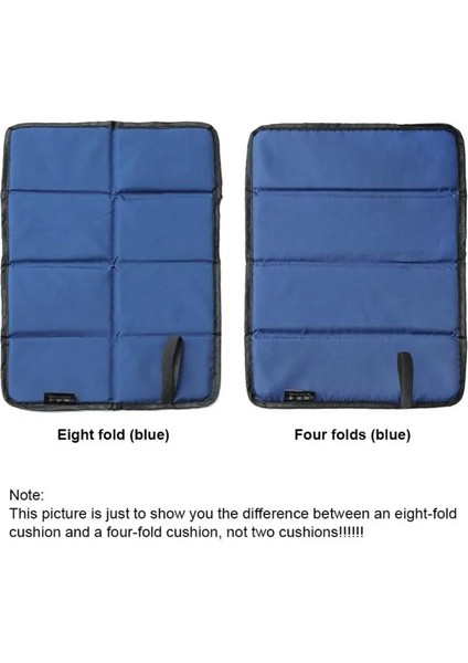 Mavi Stil Dört Kat 2022 Yeni Açık Kamp Mat Taşınabilir Katlanır Küçük Mat Oxford Kumaş Plaj Minderi Neme Dayanıklı Isı Yalıtımı (Yurt Dışından)