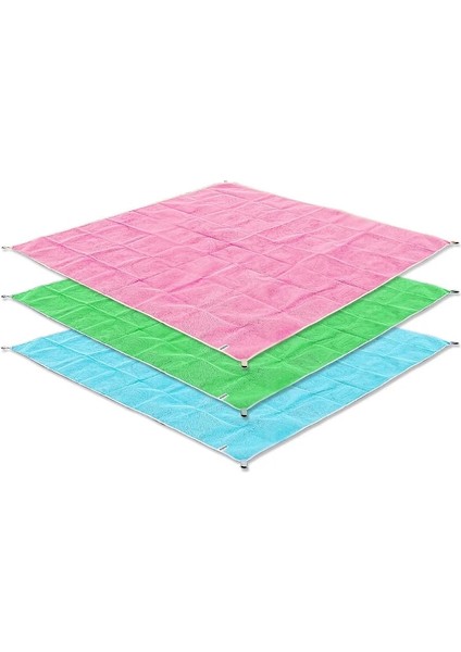 Mavi Stil 200X200CM 2m * 2m Kamp Kumsuz Sihirli Plaj Kumsuz Mat Seyahat Açık Büyük Yatak Su Geçirmez Çanta Battaniye Katlanabilir (Yurt Dışından) modelleri
