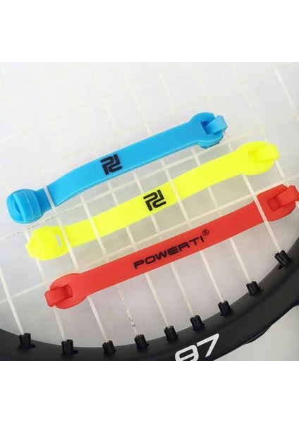 Chaoduo Shop Sarı Stil Tennis Racket Damper Shock Absorber Racquet Vibration Dampener Silicone Tennis Bat Vibration Absorbing Shock Reducing Anti-Slip (Yurt Dışından)