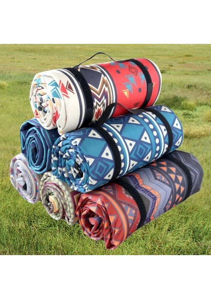 Renk 07 Stili 150X100CM Açık Kamp Mat Moda Ulus Tarzı Baskılı Kalınlaşmış Taşınabilir Neme Dayanıklı Mat Aile Beald Oyun Pedi Için (Yurt Dışından) fiyatları