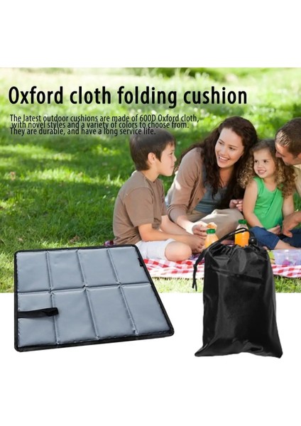 Çok Stil Oxford Kumaş Katlanır Koltuk Minderi Dört Katlı Açık Dağcılık Neme Dayanıklı Oturma Pedleri Isı Yalıtımı Soğutma Minderi (Yurt Dışından)