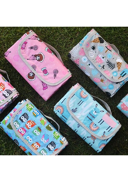 B Tarzı 150CMX200CM Childre Mat Çocuk Kamp Alpaka Baykuş Mat Plaj Çadır Battaniyesi Bebek Halısı Açık Ped (Yurt Dışından) fırsatları