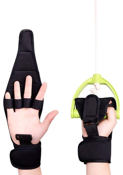 Anti-Spastisite Parmak Rehabilitasyon Yardımcı Eldivenler Kavrama Ateli Parmak El Kurtarma Relax Kavrama Bozukluğu Sabit El Eldiveni (Yurt Dışından)