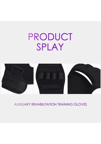 Anti-Spastisite Parmak Rehabilitasyon Yardımcı Eldivenler Kavrama Ateli Parmak El Kurtarma Relax Kavrama Bozukluğu Sabit El Eldiveni (Yurt Dışından) fırsatları