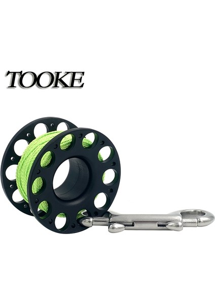 767-SIYAH 15M Stili Tüplü Dalış Makarası Parmak Makarası 30M Cıvatalı Kanca Smb Güvenli Ekipman Bcd Aksesuarları Mağara Batığı Kılavuz Hattı Makarası (Yurt Dışından)