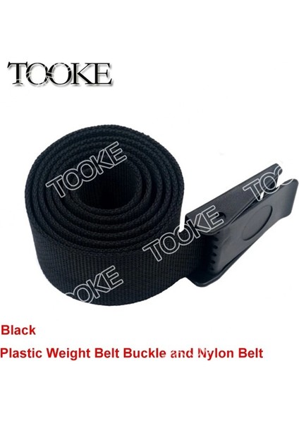 Siyah Set Stili Tüplü Dalış Ağırlık Kemeri Hızlı Bırakma Tokası Tüplü Şnorkel Kayışı Dalış Ağırlığı Dokuma Bcd Bel Kemeri Sualtı Sporu (Yurt Dışından)