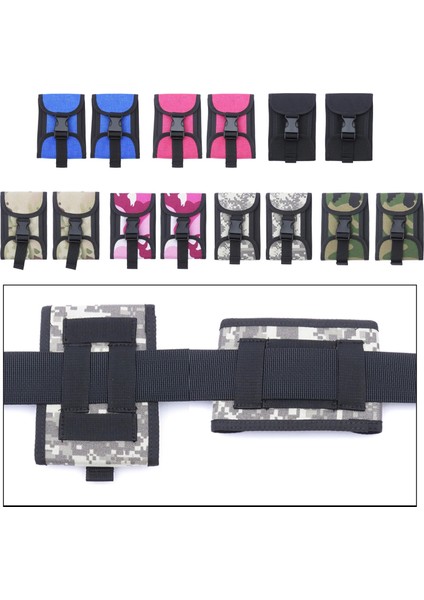Yeşil Kamuflaj Stili 2 Adet Dalış Ağırlığı Cep Scuba Tech Dalış 5lb Ağırlık Tutucu Çanta, Qr Toka Arka Plakadonutweight Kemer Montaj Kılıfı Çanta (Yurt Dışından) modelleri