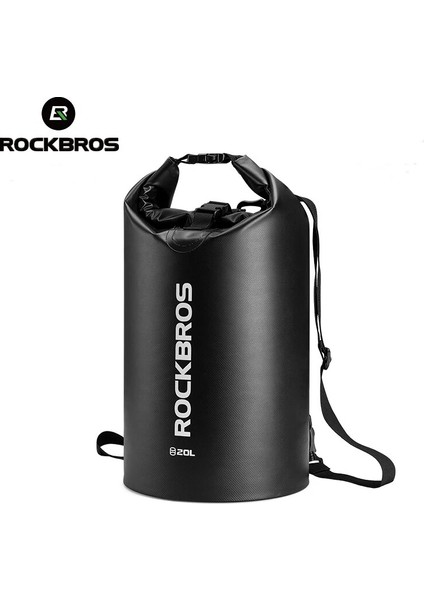 ST-004BL 10L Stili Rockbros 20L Spor Yüzme Çantası Pvc Su Geçirmez Sırt Çantası Moda Çanta Kadın Erkek Spor Için Açık Yürüyüş Omuz Katlanır Çanta (Yurt Dışından) modelleri