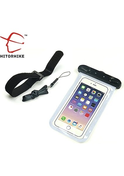 Beyaz Renk Stili Evrensel Su Geçirmez Telefon Kılıfı, Moko Çok Işlevli Cep Telefonu Kol Bandı ile Kuru Çanta Kılıfı iPhone x Plus Için Özellik ve Boyun Askısı (Yurt Dışından)