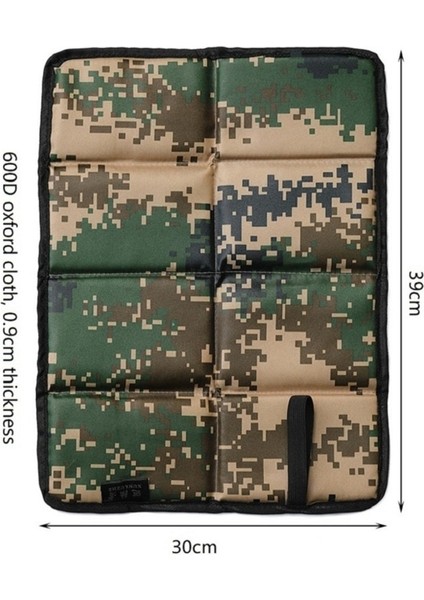 Poşetli Dondurma Tarzı Yeni Oxford Kumaş Katlanır Kamp Mat Taşınabilir Açık Su Geçirmez Köpük Oturma Pedi Plaj Mat Kirli Yürüyüş Önlemek Küçük Koltuk Pedi (Yurt Dışından) fırsatları