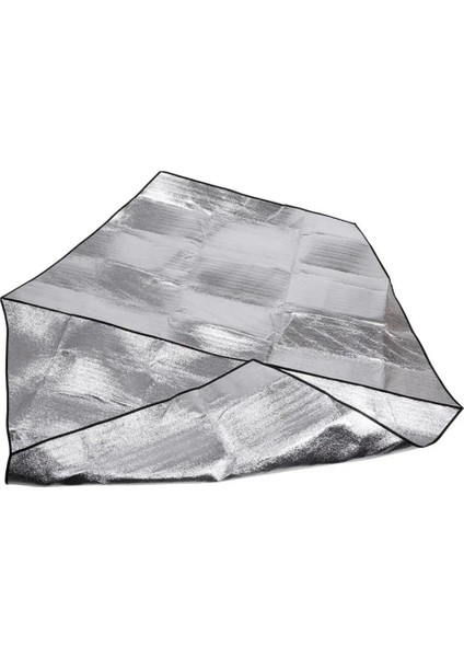 222X208CM Style Su Geçirmez Alüminyum Folyo Eva Kamp Mat Katlanabilir Katlanır Uyku Plaj Yatağı Açık Mat Pad 5 Boyutları (Yurt Dışından)