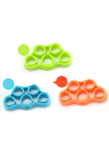 Turuncu Tarzı El Tutucu Silikon Parmak Genişletici Egzersiz El Kavrama Bilek Gücü Eğitmen Parmak Egzersiz Direnç Bantları Fitness (Yurt Dışından) fiyatları