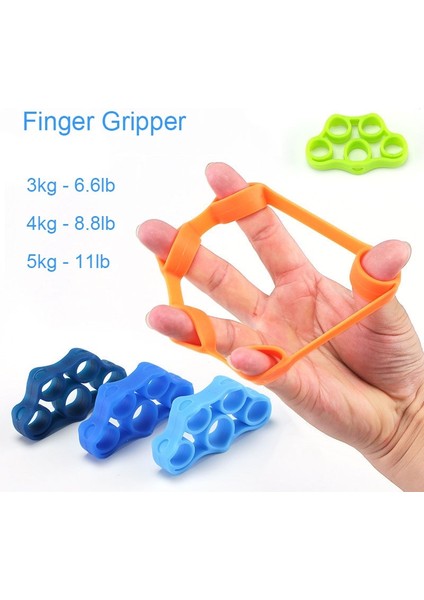 Turuncu Tarzı El Tutucu Silikon Parmak Genişletici Egzersiz El Kavrama Bilek Gücü Eğitmen Parmak Egzersiz Direnç Bantları Fitness (Yurt Dışından) indirimleri