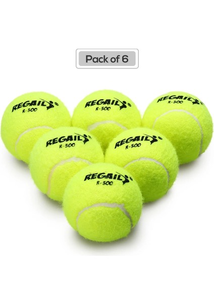 6 Adet Tarzı Tenis Topları Kauçuk Eğitimi Çocuklar Için Tenis Topları Bayanlar Tenis Yüksek Esneklik Eğitimi Egzersiz Uygulaması Tenis Topu (Yurt Dışından)