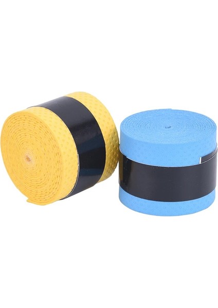 Sarı 3 Adet Tarzı Telap Kauçuk Badminton Raket Tutma Kolu Kauçuk Kaymaz Raket Tutma Kolu ile Ter Emici Sarma Bandı (Yurt Dışından) indirimleri