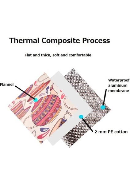 Renk 05 Stili 150X130CM Taşınabilir Katlanır Mat Açık Kamp Mat Ulus Tarzı Baskılı Kalınlaşmak Nem Geçirmez Ped Plaj Battaniyesi Bebek Turist Mat (Yurt Dışından) fırsatları