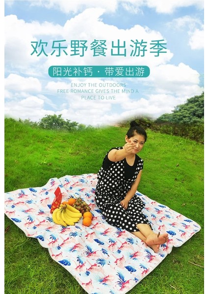 Flamingo Küçük Tarzı 100CMX150CM Ew Karikatür Mat Taşınabilir Ultra Hafif Sahil Malzemeleri Seyahat Plaj Mat Kamp Nem Geçirmez Mat Su Geçirmez Mat Pvc (Yurt Dışından) fiyatları