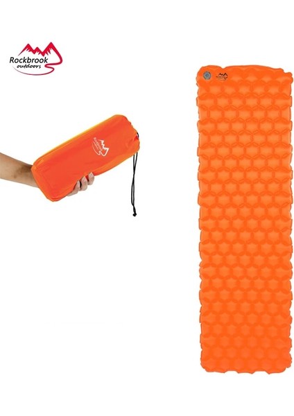 SP01NV Hava Işık Stili Rockbrook Kamp Seyahat Kendinden Şişirme Taşınabilir Katlanır Blow Up Uyku Mat Pad Yatak Dahili Pompa ile Şişme Hava Yatağı (Yurt Dışından) modelleri