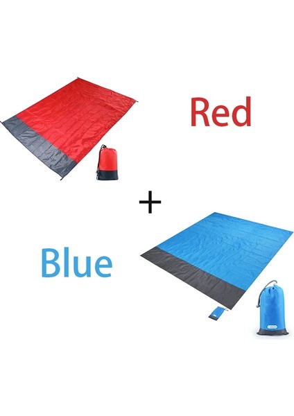 Rb Set Stili 210CMX200CM Plaj Battaniyesi Kum Geçirmez Plaj Mat Plaj Levhası Kazıklı Suya Dayanıklı Kum Mat Amper Için Hafif Mat (Yurt Dışından)